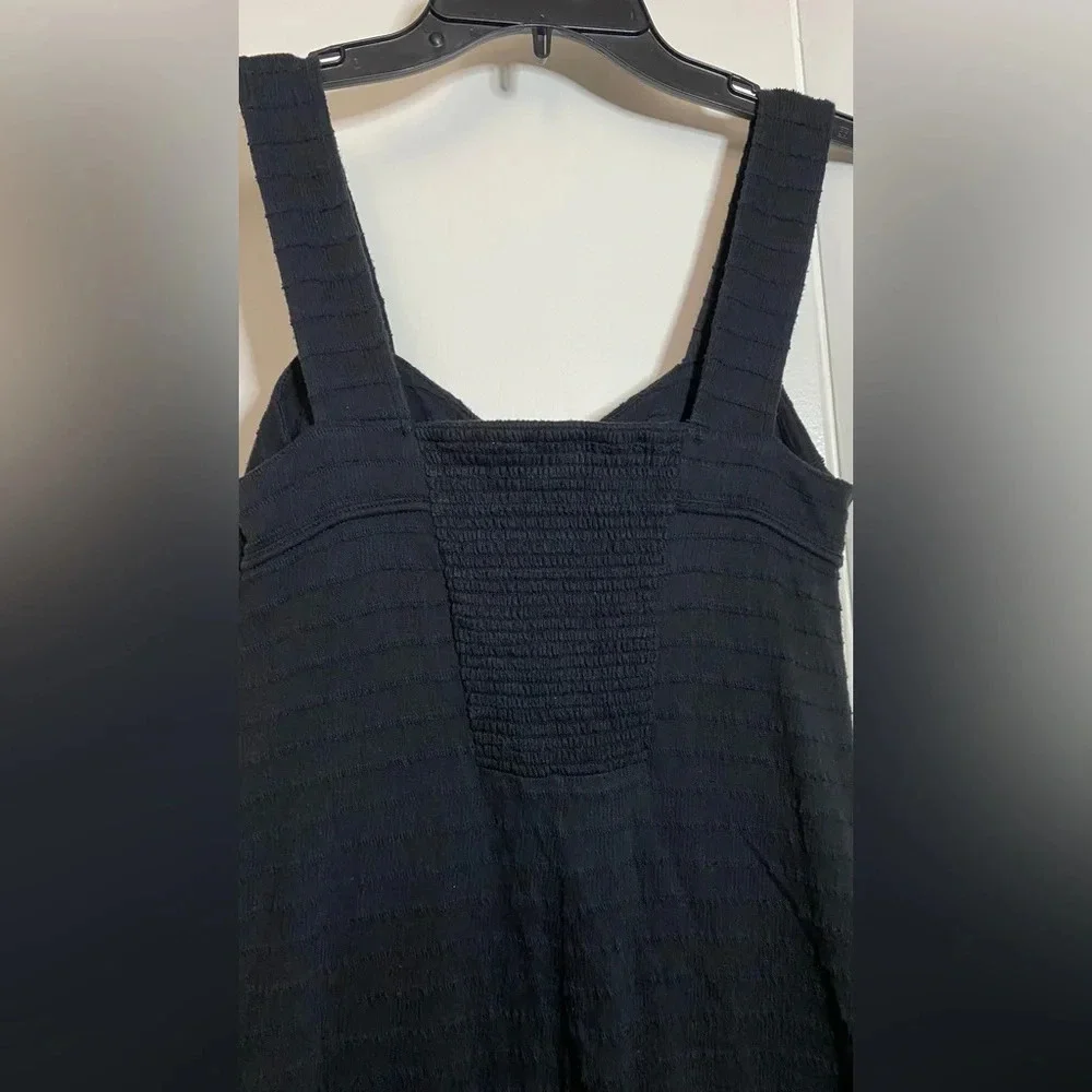Free People Beach Black Lafayette Midi Dress Size XS